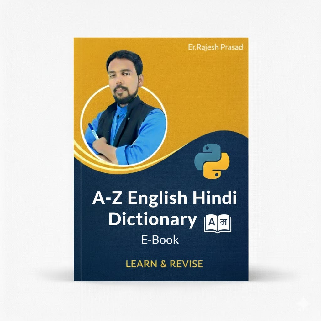 A-Z vacubary English-Hindi Words E-Book